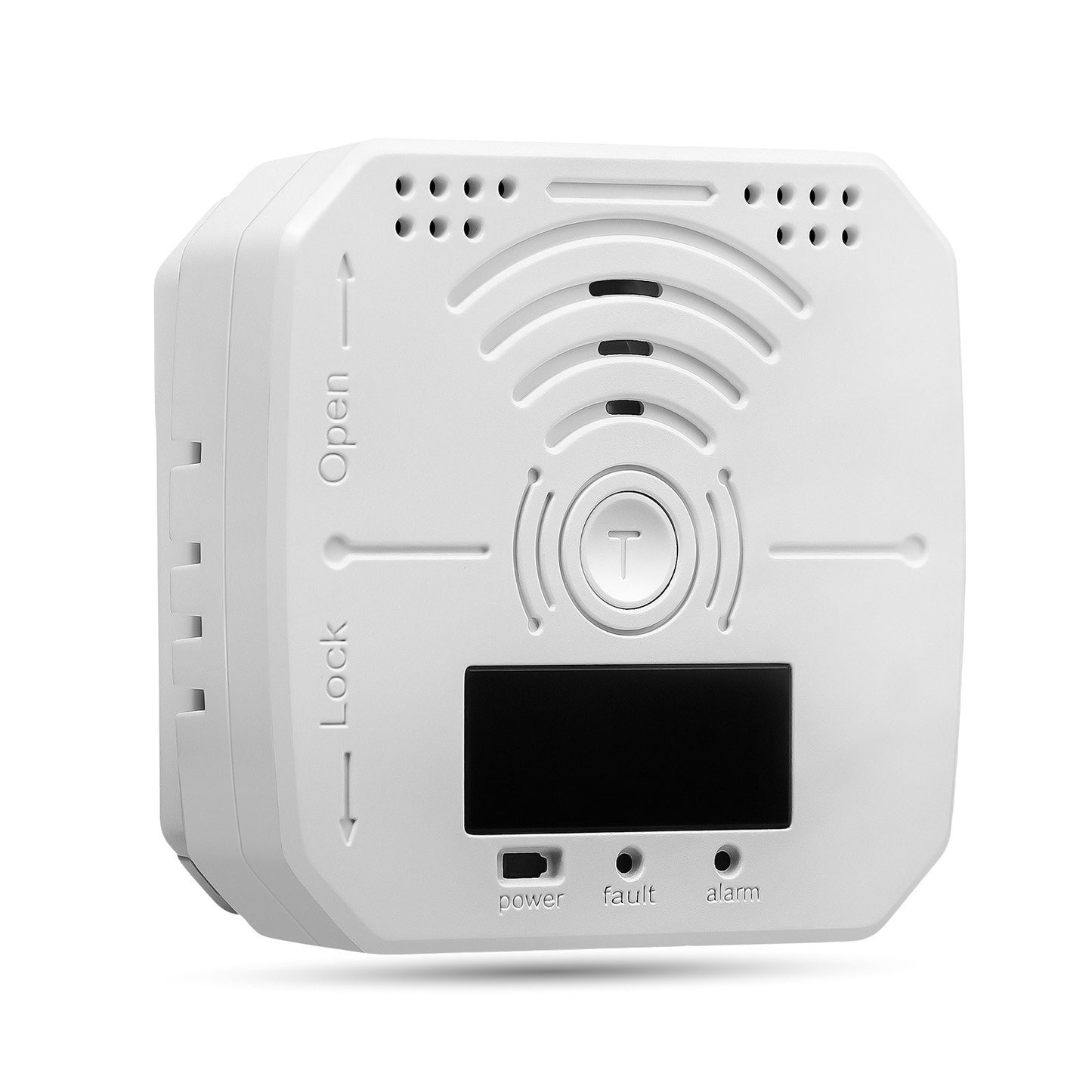 Carbon Monoxide Detector 3-Pack with LCD Display, Sound & Light Alarm for Home and Office - Battery Operated (Batteries Not Included)