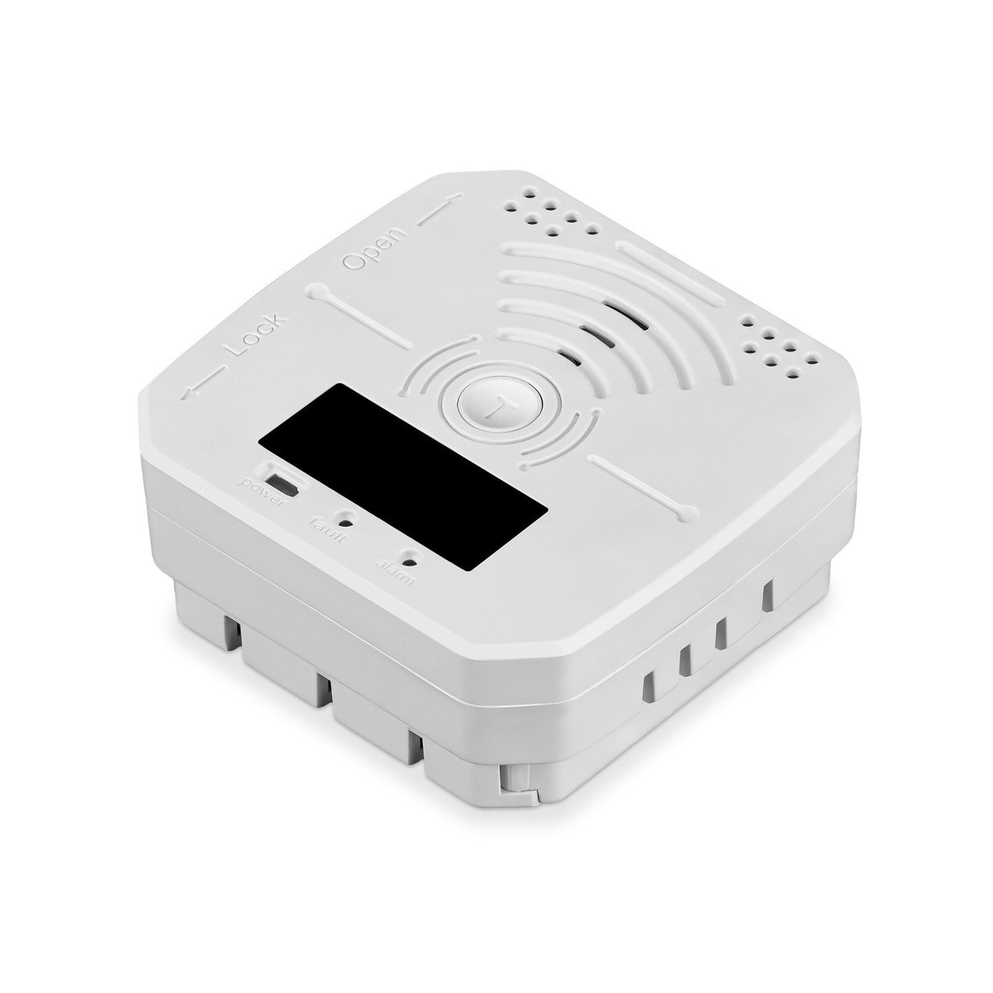 Carbon Monoxide Detector 3-Pack with LCD Display, Sound & Light Alarm for Home and Office - Battery Operated (Batteries Not Included)