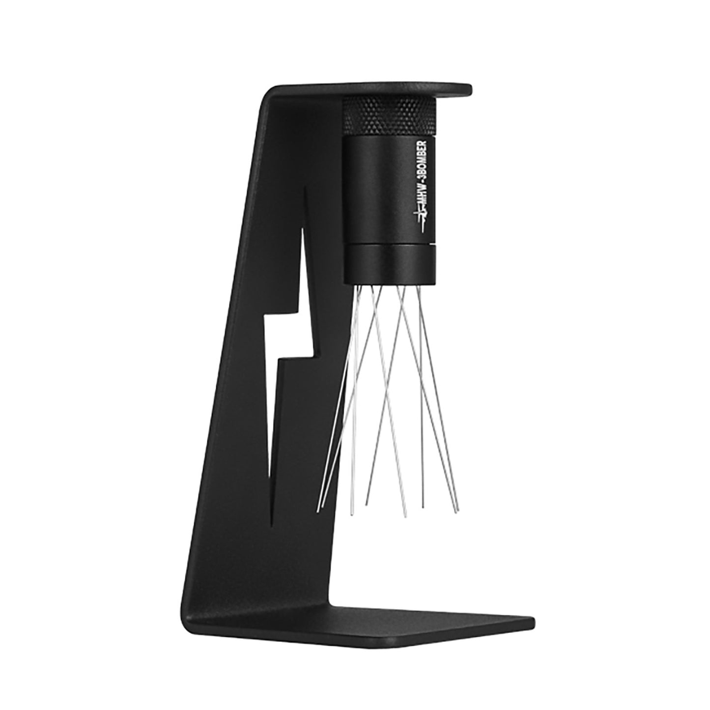 Adjustable WDT Tool Espresso - MHW-3BOMBER Coffee Distributor with Magnetic Stand, 8 Needles (0.4mm) + 6 Spare Needles - Espresso Machine Accessory