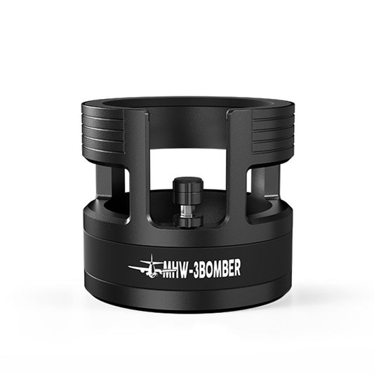 Adjustable Espresso Tamping Station with Self-Adjusting Tamper & Non-Slip Silicone Mat for 58MM Portafilter - MHW-3BOMBER 18-30mm Coffee Holder