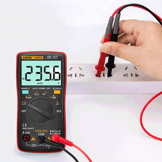 ANENG AN8009 True-RMS Digital Multimeter – Professional Auto-Ranging Tester for Electronics & Automotive