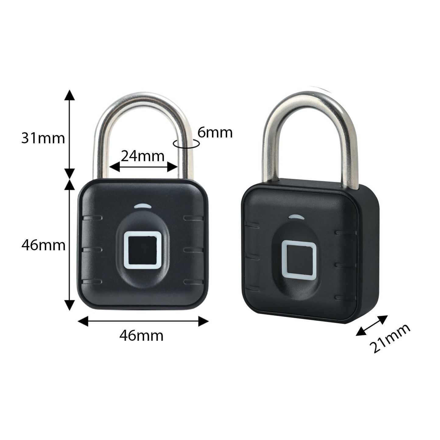 Smart Waterproof Combination Lock with Tuya App - Rust-resistant, Fast Unlock for Gym, Bike, Luggage, Door