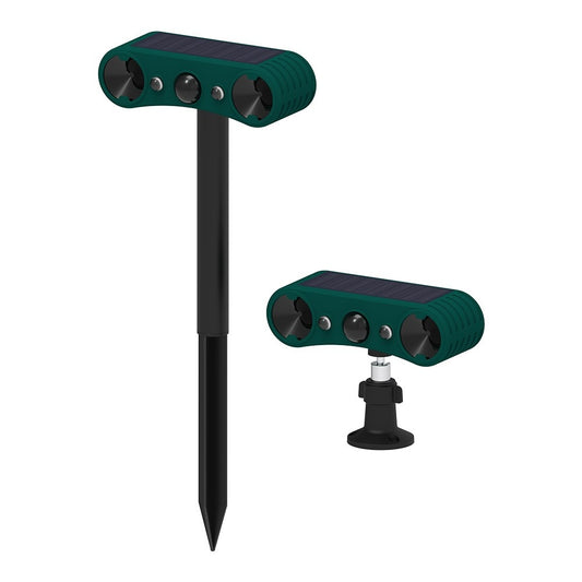 IP55 Waterproof Solar Animal Repeller with Motion Sensor for Outdoor Farm, Yard, Home & Villa