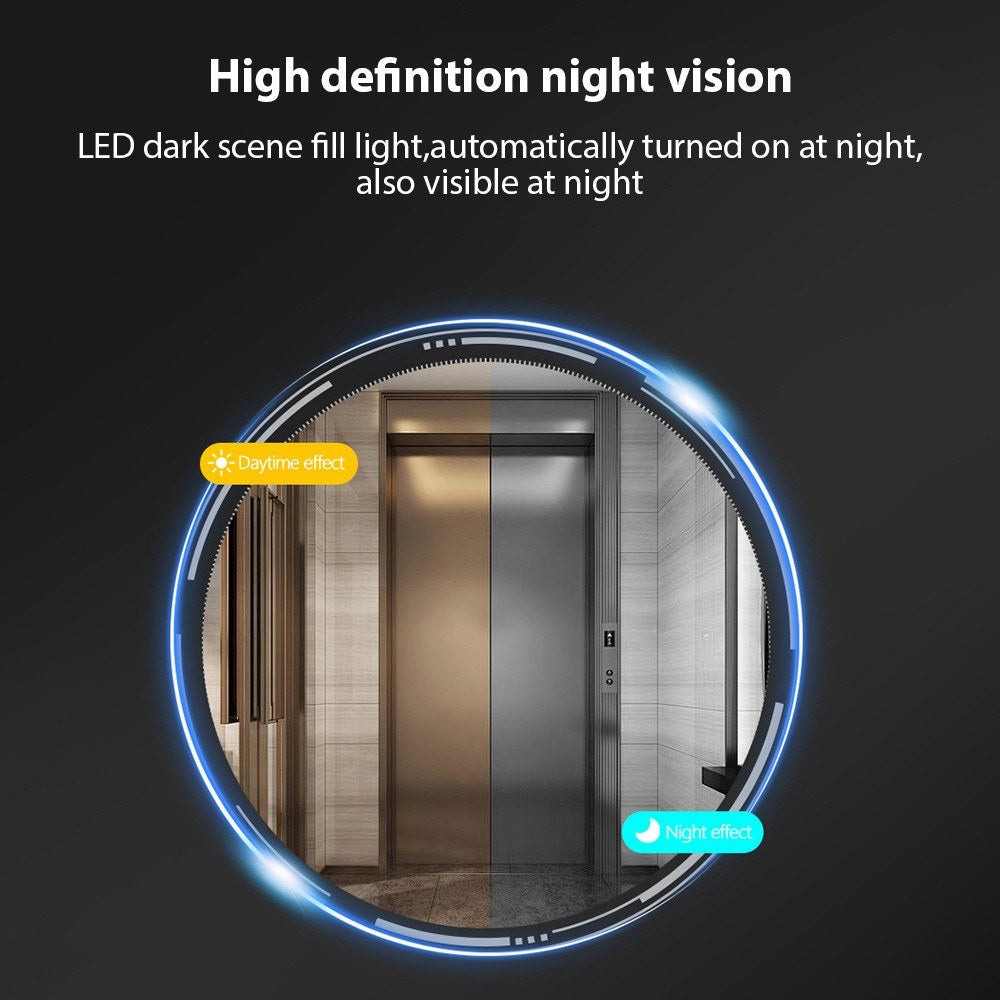 Smart 4.3-Inch Wireless Video Doorbell with HD Intercom & Monitoring