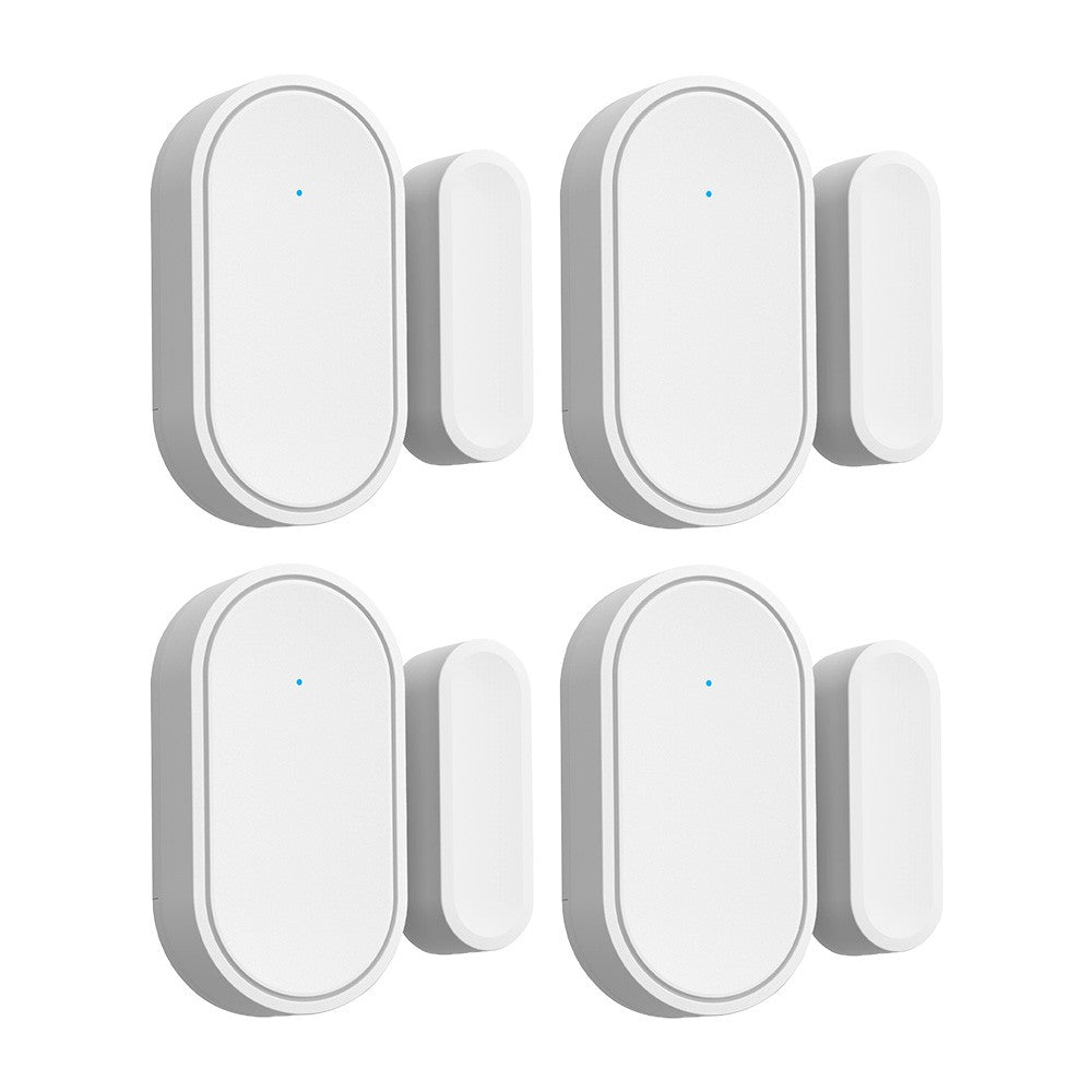 Wireless Mini Door Window Alarm Sensor: 433MHz Magnetic Anti-Theft System for Home, Garage, Apartment - Easy Install, Low Voltage Alarm