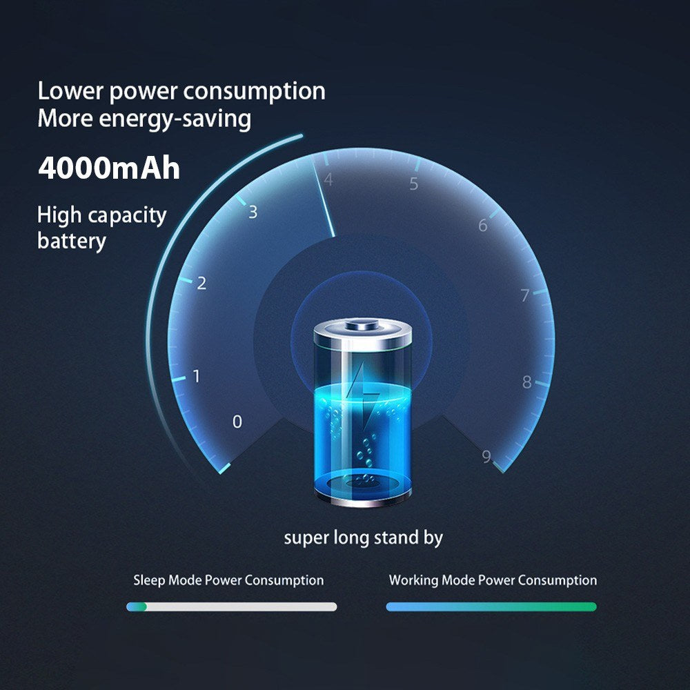 Wireless Smart Video Doorbell Camera with Motion Detection, Rechargeable, HD Night Vision, Two-Way Audio for Home and Office