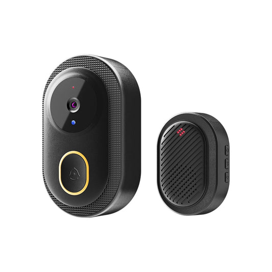 Wireless Smart Doorbell Camera with Infrared Night Vision, Two-Way Audio, Rechargeable Battery & Long Range for Home or Office