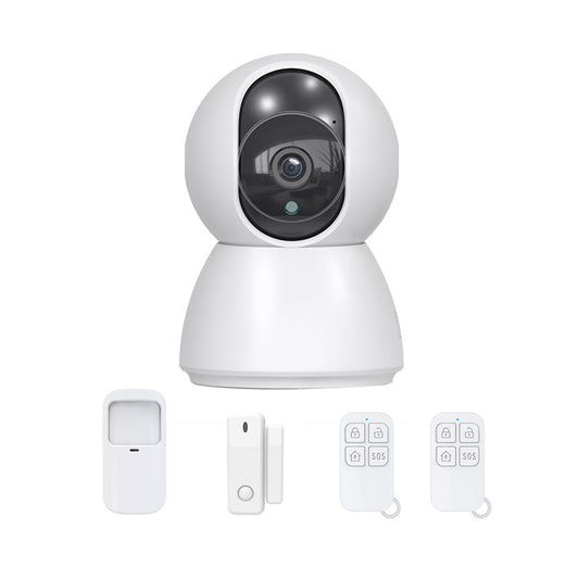 3MP Smart Indoor WiFi Security Camera with Night Vision, 2-Way Audio, Remote Control, and Motion Detection for Home and Pet Monitoring