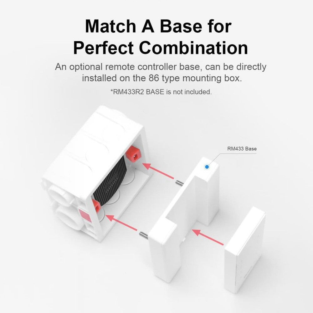 Smart Dimmer Switch with RM433R2 Remote, Adjustable Brightness, Sunrise/Sunset Mode, Timing, Alexa Compatible