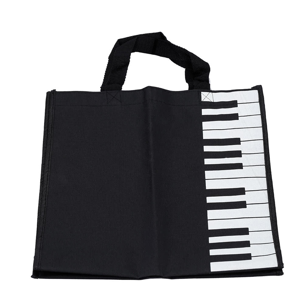 Music Handbag Tote - Piano Keys Shopping Bag Gift