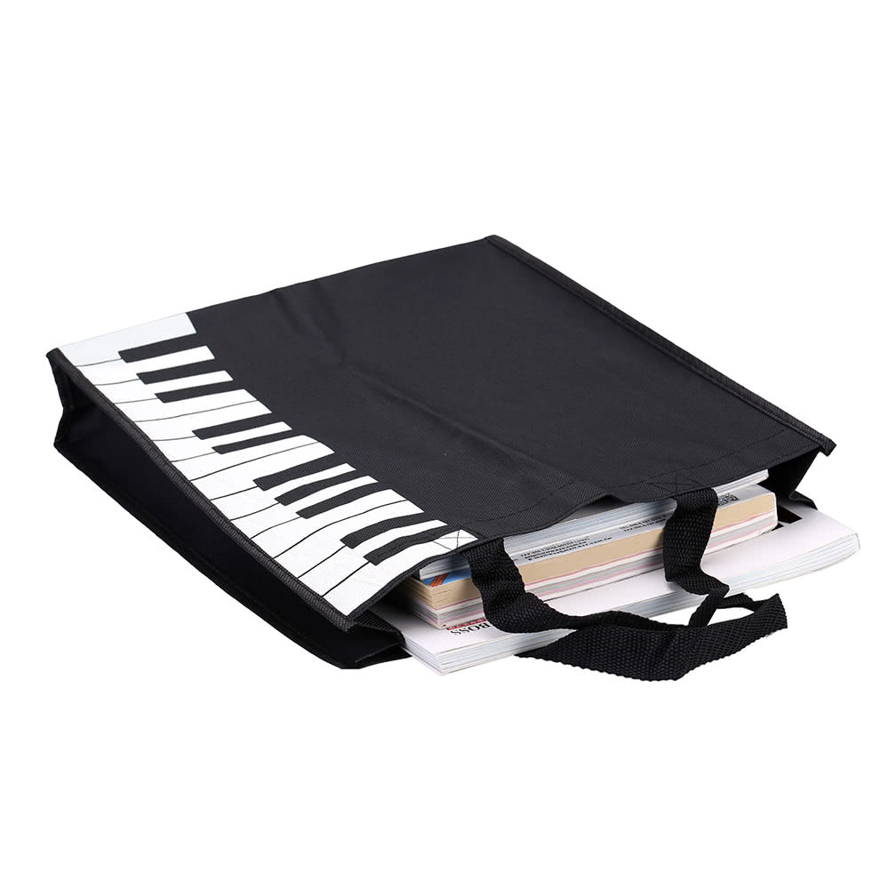 Music Handbag Tote - Piano Keys Shopping Bag Gift