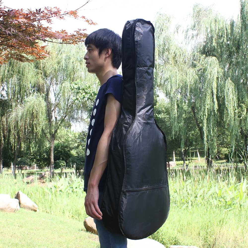 38-Inch Guitar Gig Bag Case with Pocket - Oxford Cloth Shoulder Design