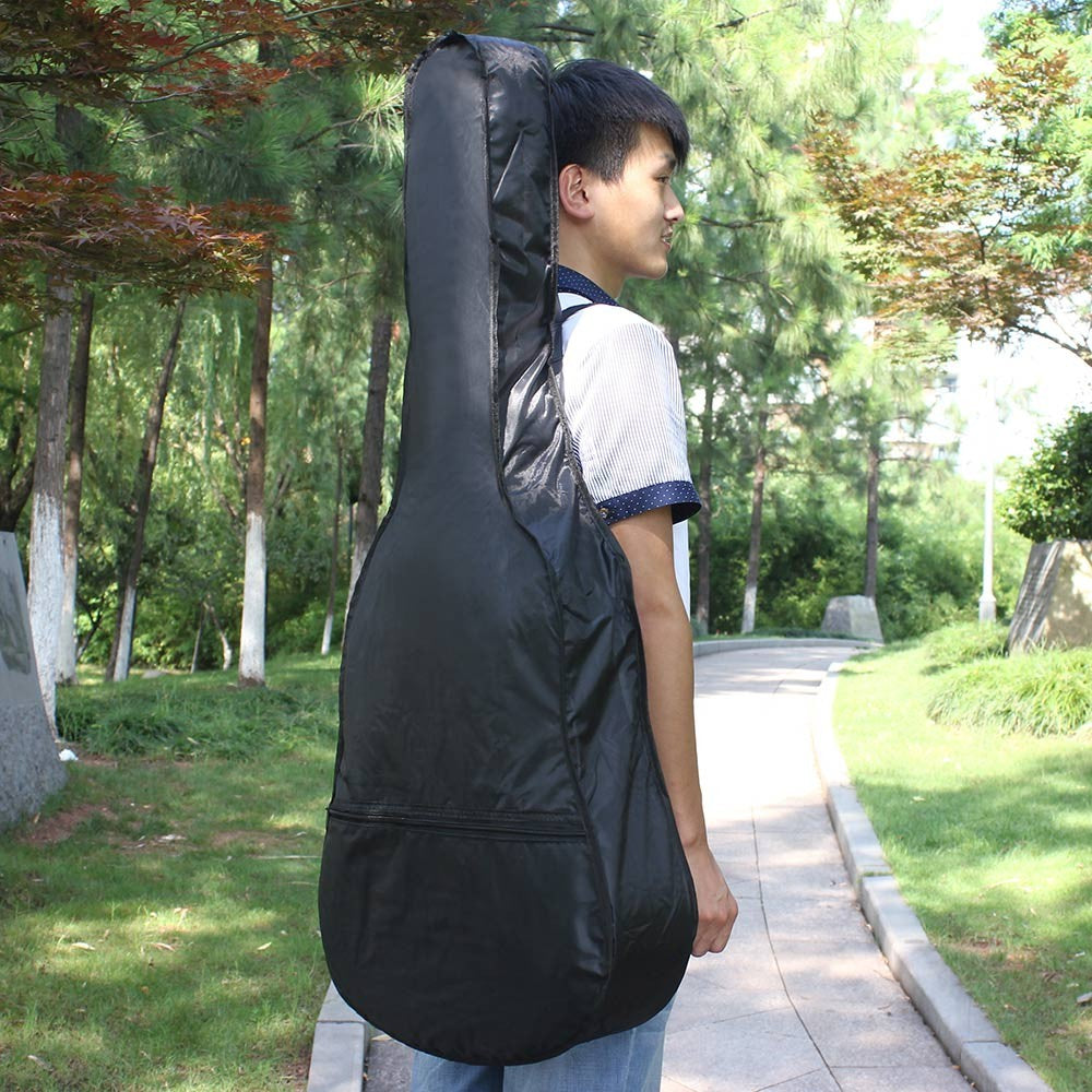 38-Inch Guitar Gig Bag Case with Pocket - Oxford Cloth Shoulder Design