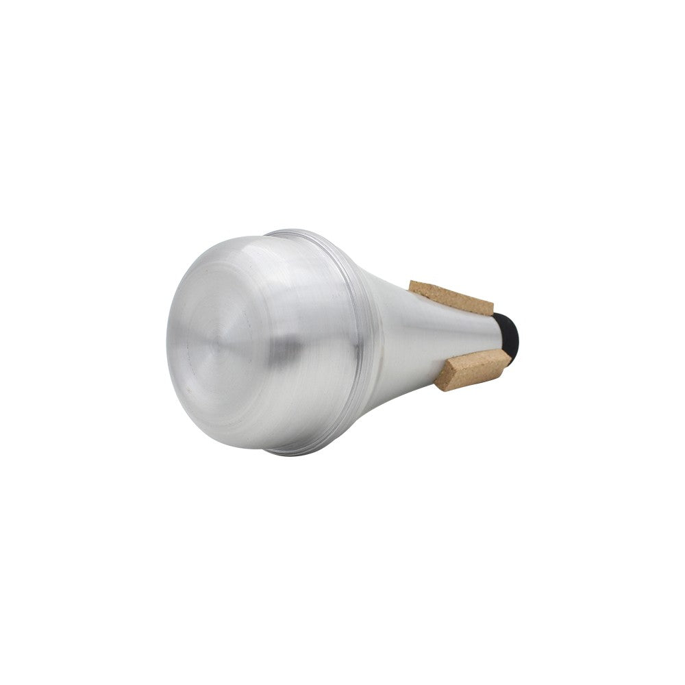 Aluminum Alloy Trumpet Straight Mute - Silver Finish, High Quality