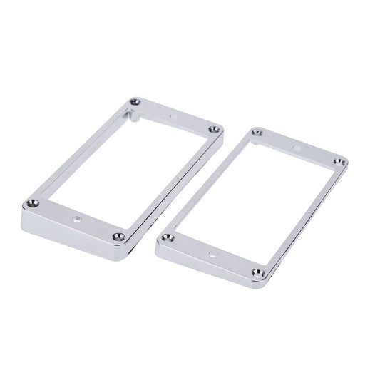 Silver Chrome-Plated Plastic Guitar Pickup Frame Ring for LP Guitar