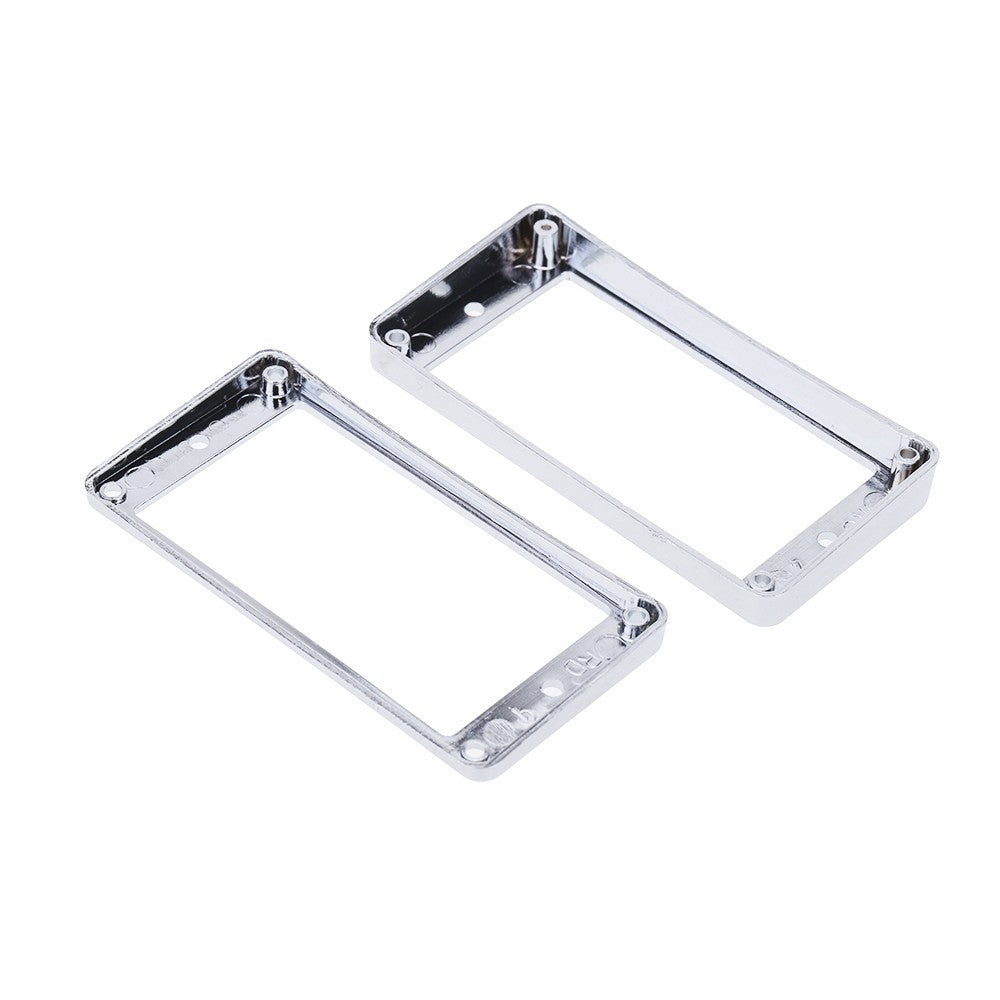 Silver Chrome-Plated Plastic Guitar Pickup Frame Ring for LP Guitar
