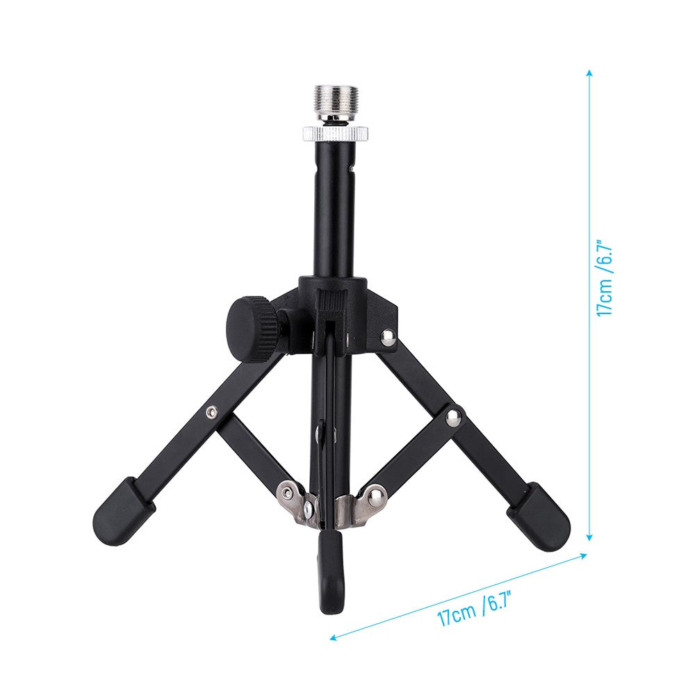 Mini Foldable Desktop Microphone Stand MS-12