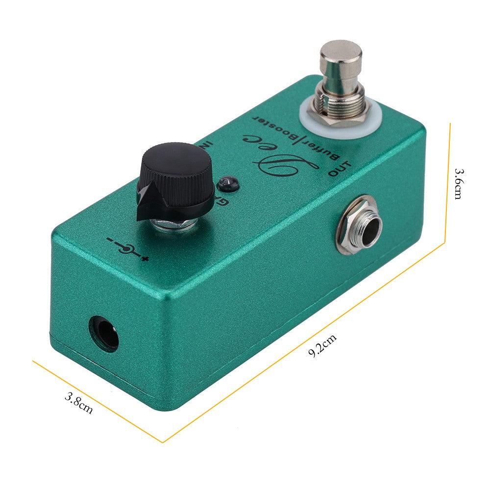 Mini Electric Guitar Effect Pedal - Clean Boost & True Bypass