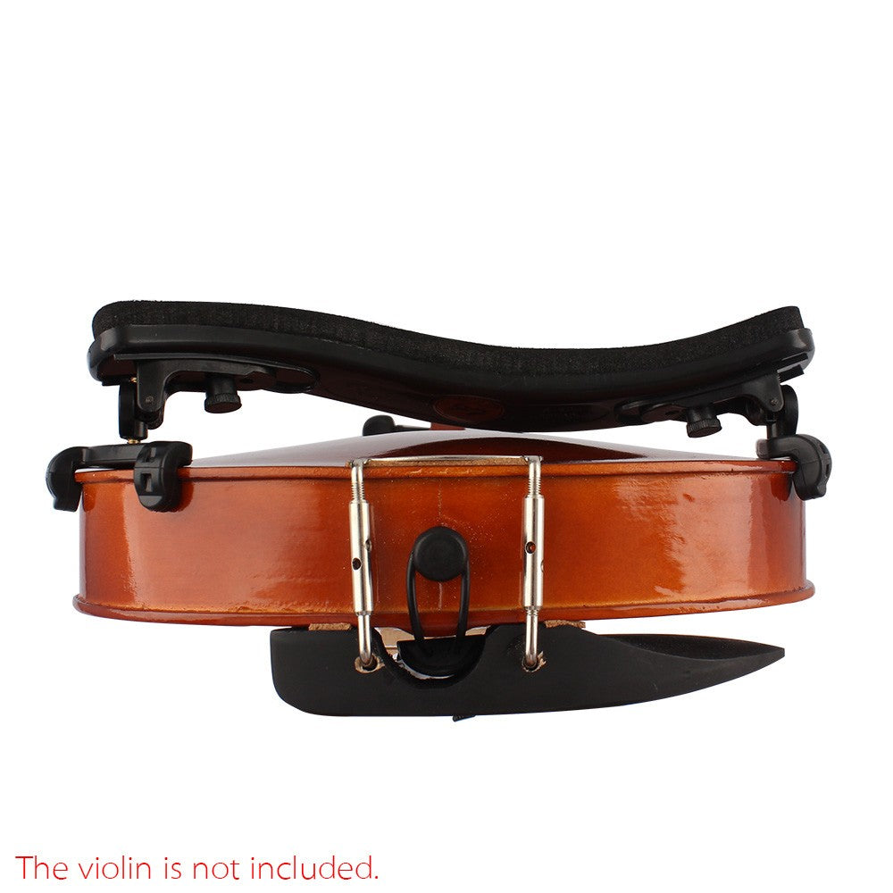 Universal Adjustable Violin Shoulder Rest with EVA Padding for 3/4 & 4/4 Violins