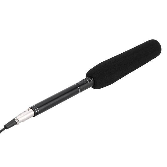 High-Quality Uni-Directional Condenser Microphone for Interviews