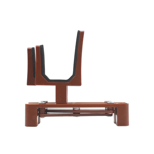 Portable Foldable Violin Stand Holder with Adjustable Sponge Pad for All Sizes