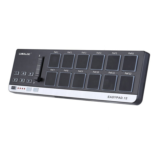 Worlde EasyPad.12 Mini USB MIDI Controller - 12 Portable Drum Pads