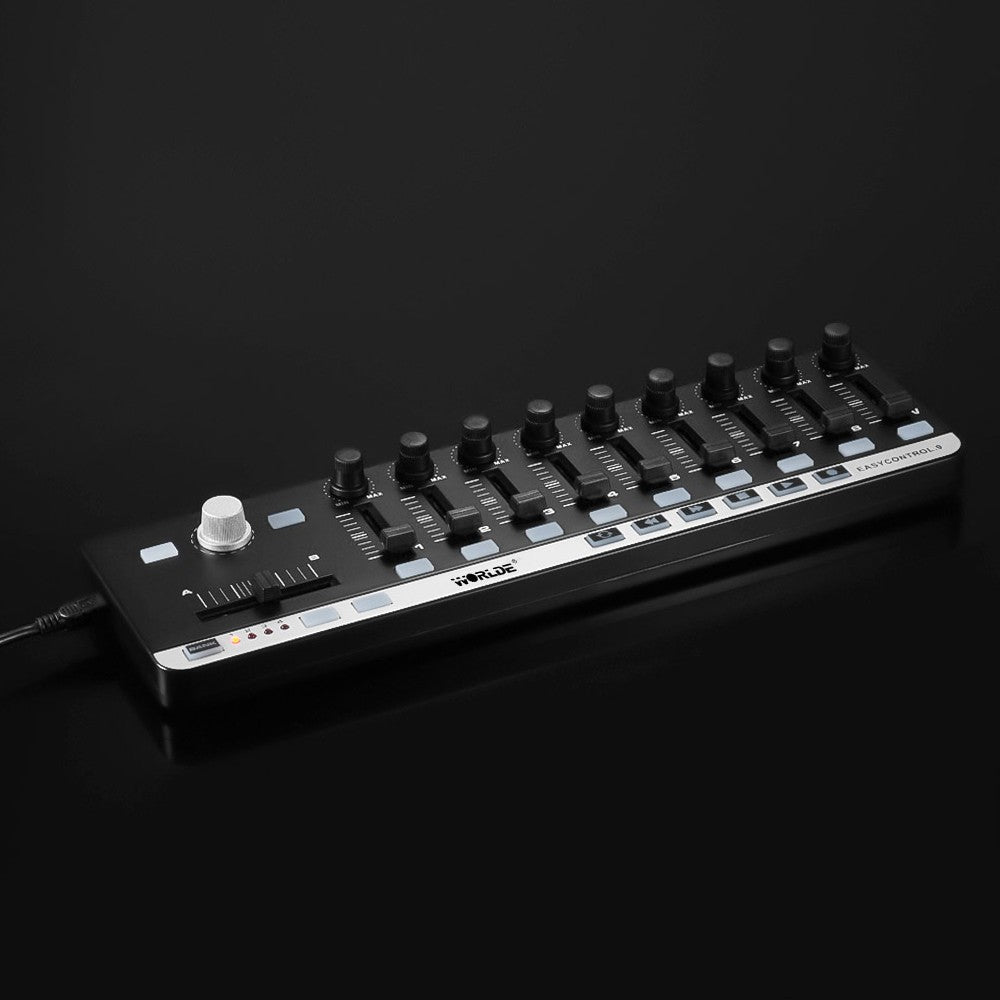 Portable Mini USB Slim-Line MIDI Controller - WORLDE EasyControl.9