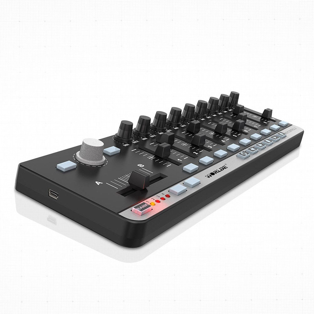 Portable Mini USB Slim-Line MIDI Controller - WORLDE EasyControl.9