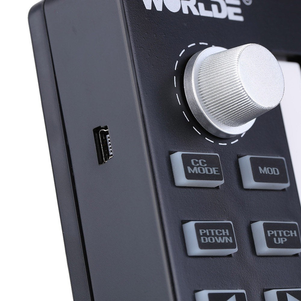 WORLDE Easykey 25 Portable 25-Key USB MIDI Keyboard Controller