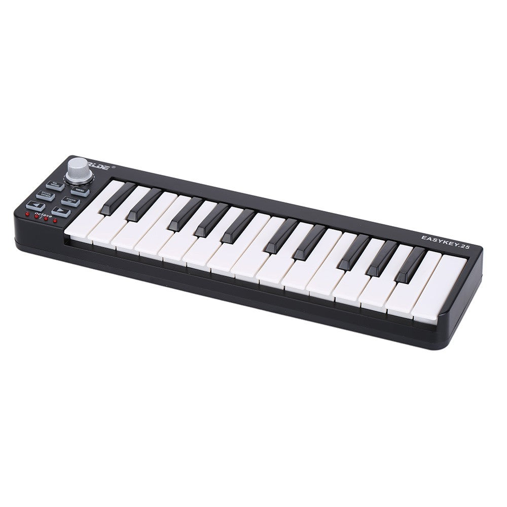 WORLDE Easykey 25 Portable 25-Key USB MIDI Keyboard Controller