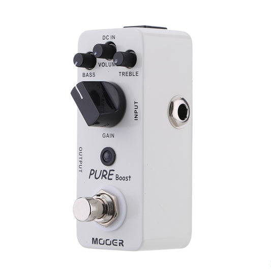 Mooer Pure Boost Mini Pedal for Electric Guitar - True Bypass