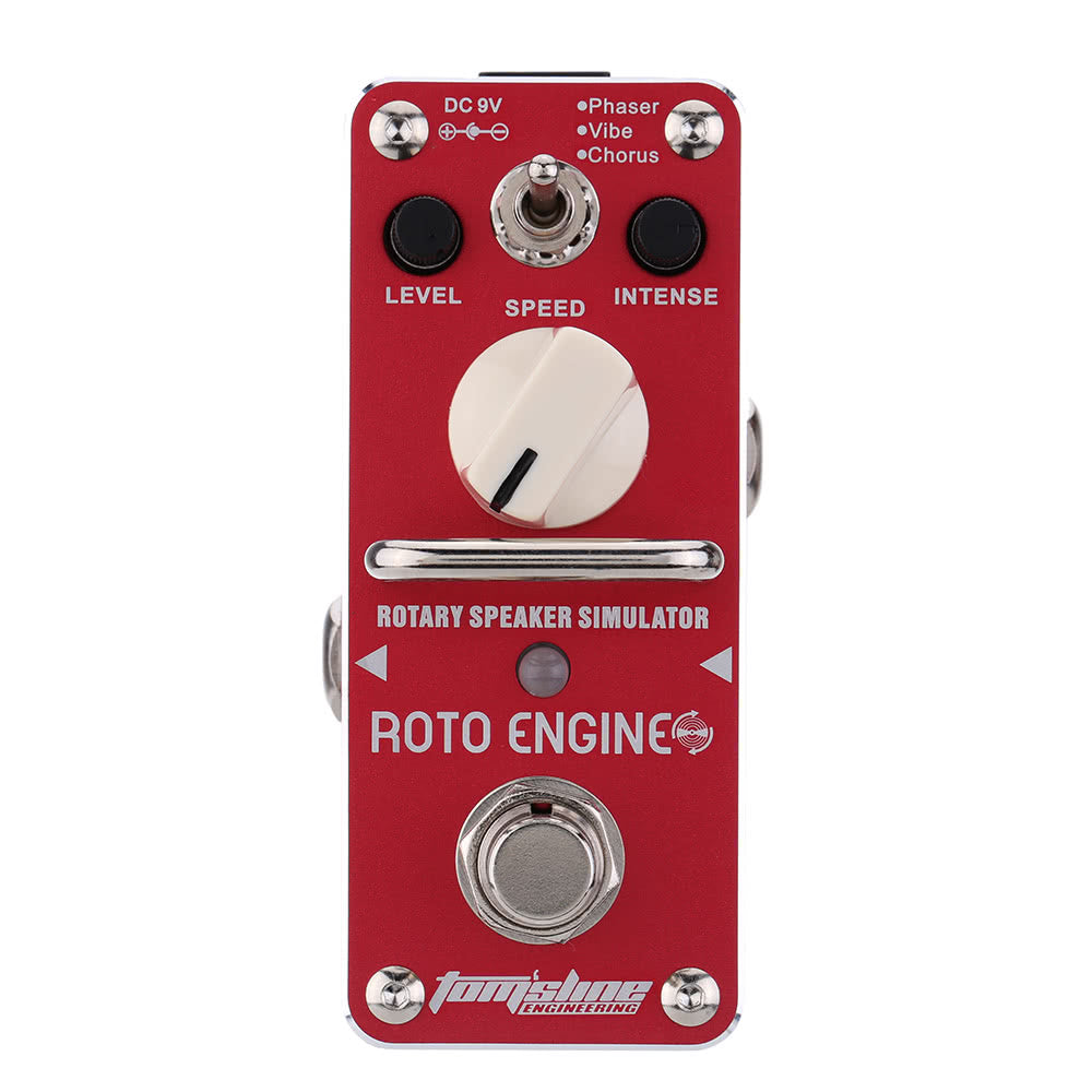 AROMA ARE-3 Rotary Speaker Simulator Electric Guitar Pedal with True Bypass