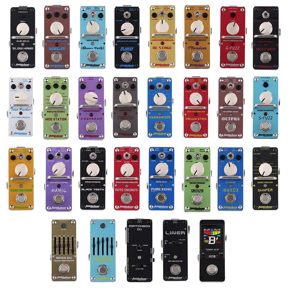 AROMA ARE-3 Rotary Speaker Simulator Electric Guitar Pedal with True Bypass
