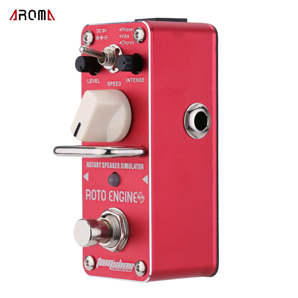 AROMA ARE-3 Rotary Speaker Simulator Electric Guitar Pedal with True Bypass