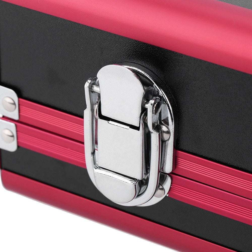 Aroma APB-3 Guitar Effects Pedal Carrying Case - Total Metal Lock with Secure Latches
