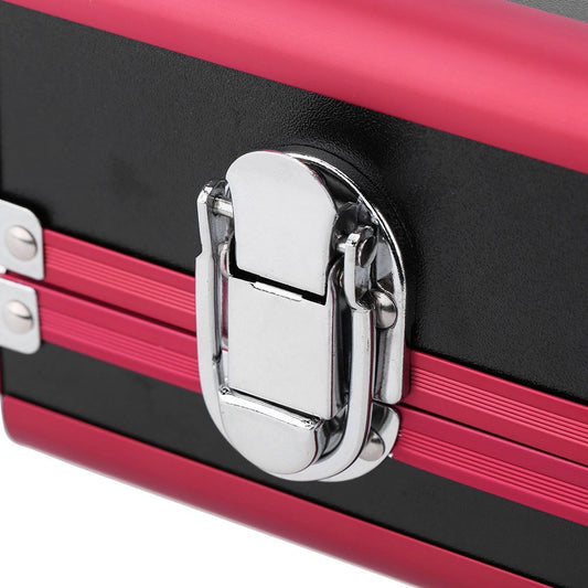 Aroma APB-3 Guitar Effects Pedal Carrying Case - Total Metal Lock with Secure Latches