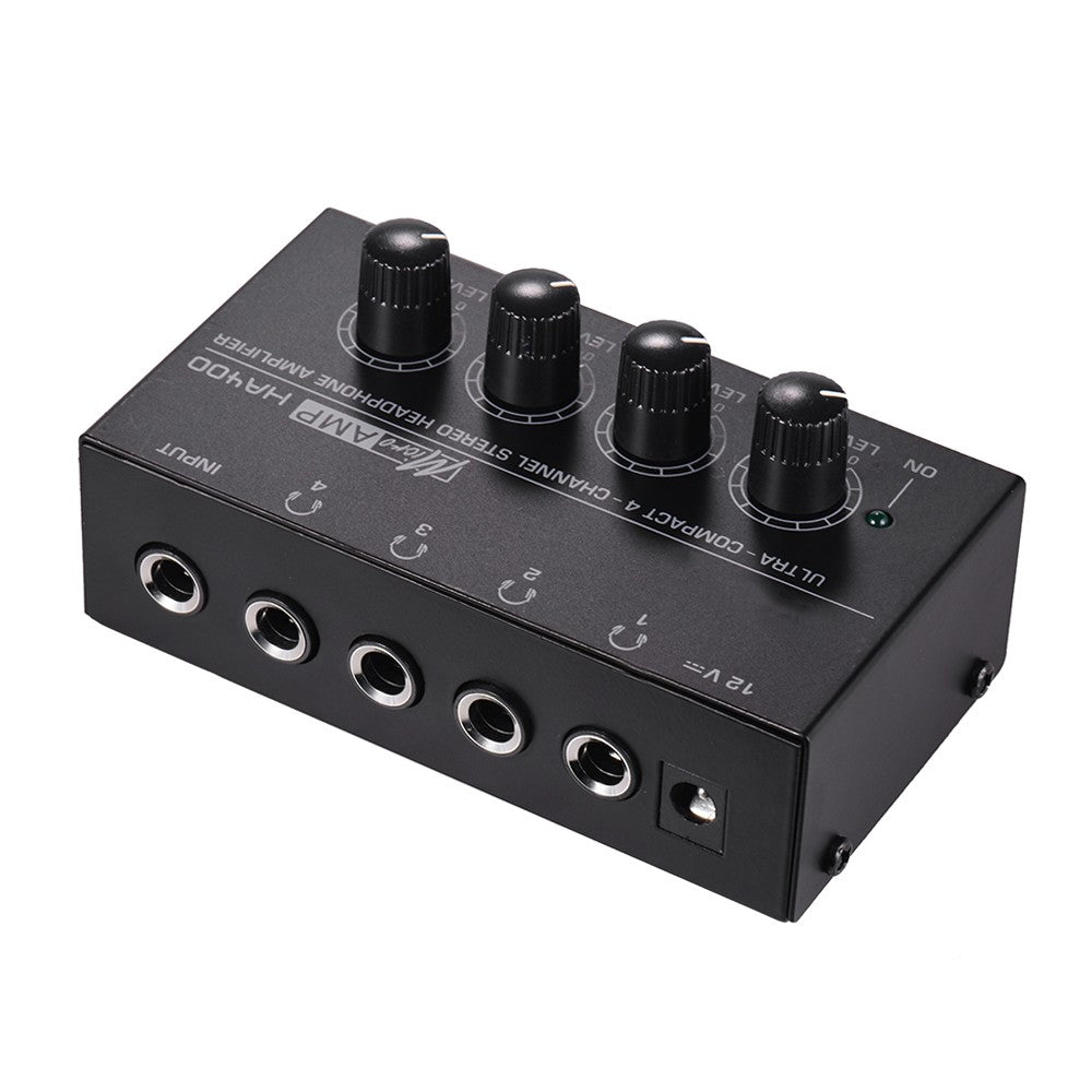 HA400 Ultra-Compact 4-Channel Stereo Headphone Amplifier