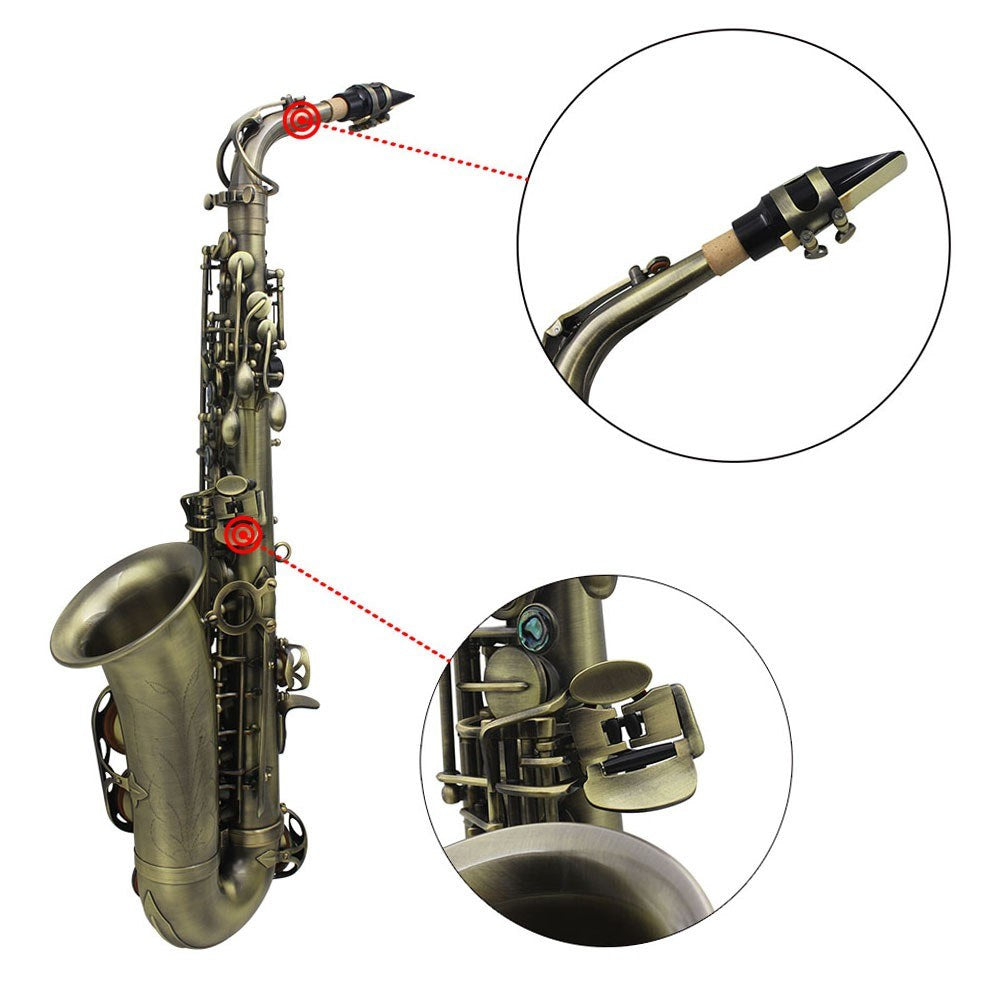 Antique Finish E-flat Alto Saxophone