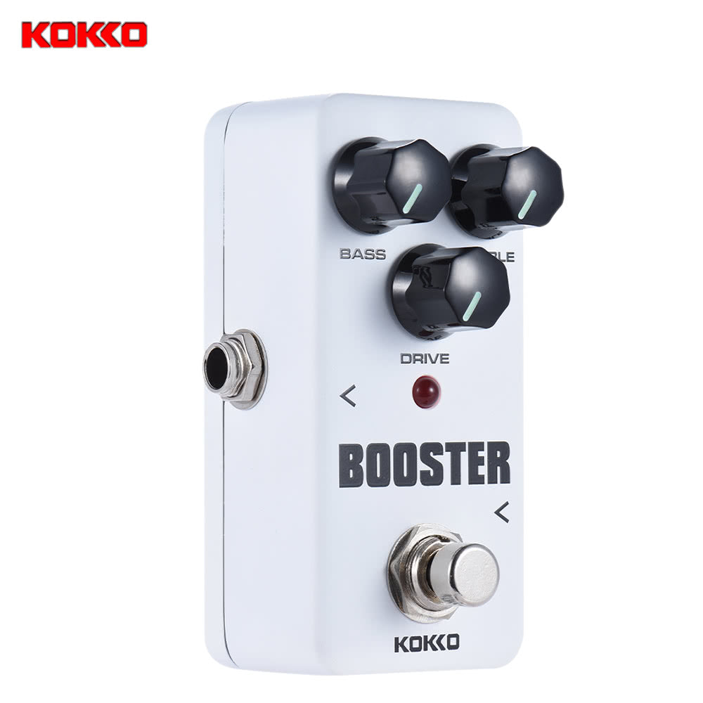 KOKKO FBS2 Compact Guitar Effect Pedal with 2-Band EQ and Boost