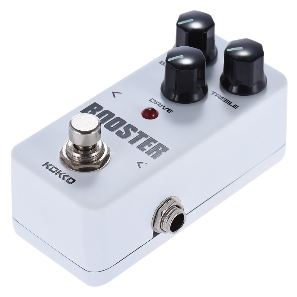 KOKKO FBS2 Compact Guitar Effect Pedal with 2-Band EQ and Boost