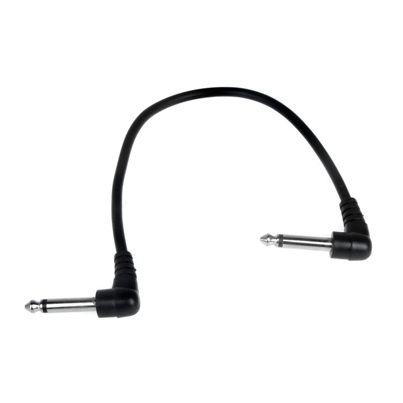 6-Pack Colorful Angled Guitar Patch Cables for Effect Pedals