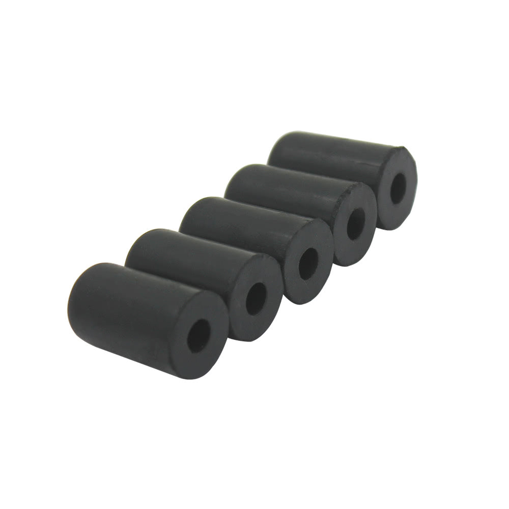 Cello Endpin Rubber Tip Cap Protector Set - 5 Pack