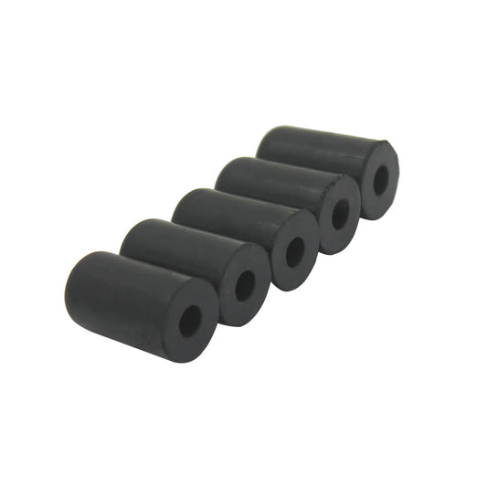 Cello Endpin Rubber Tip Cap Protector Set - 5 Pack