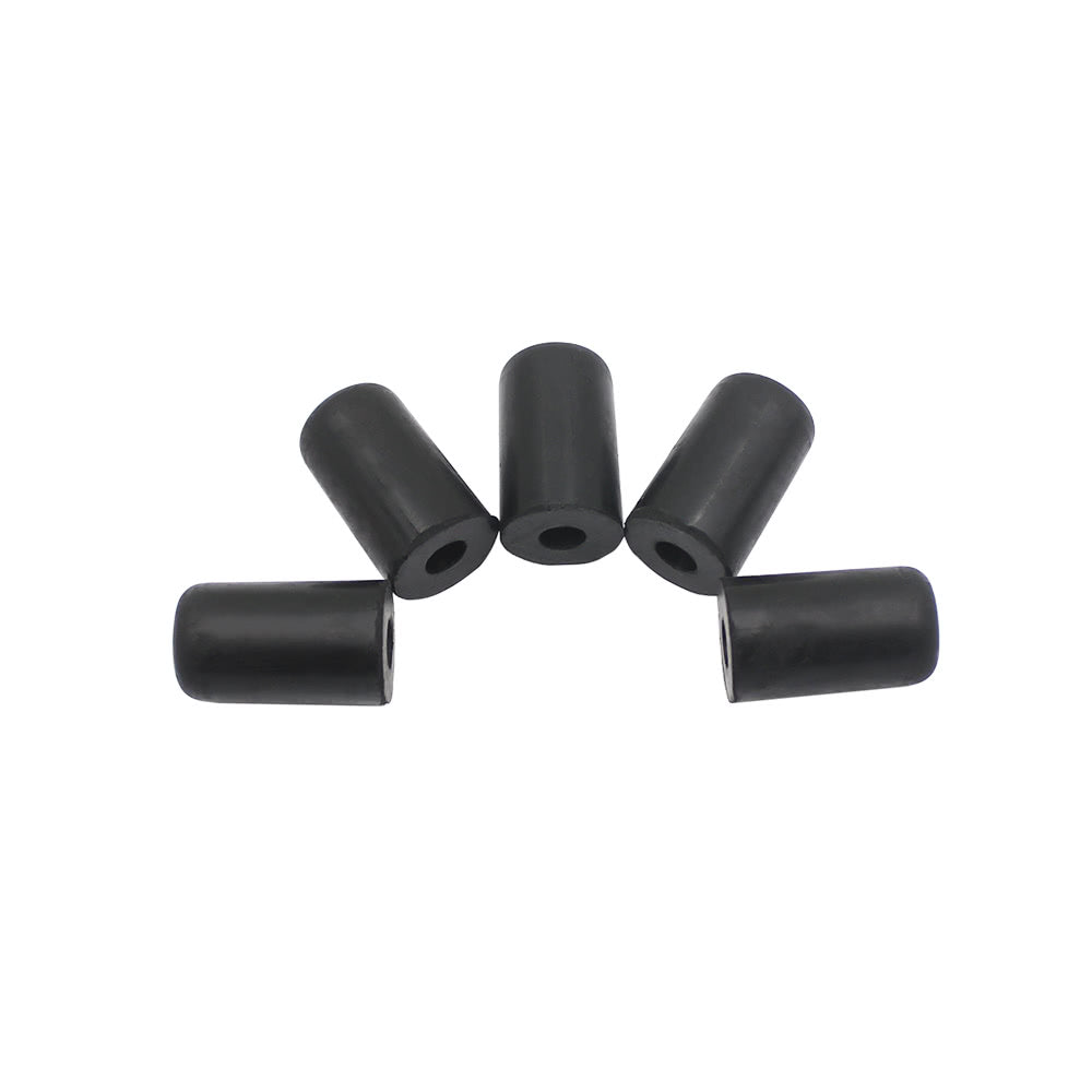 Cello Endpin Rubber Tip Cap Protector Set - 5 Pack