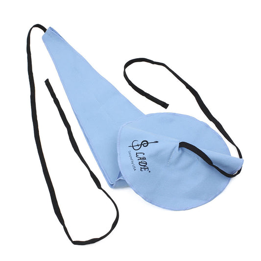 Ultrafine Fiber Saxophone Cleaning Cloth for Alto Tenor - Blue