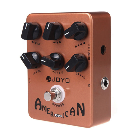 JOYO JF-14 American Sound Guitar Amp Simulator Pedal - Emulates Fender 57 Deluxe Amp Tone