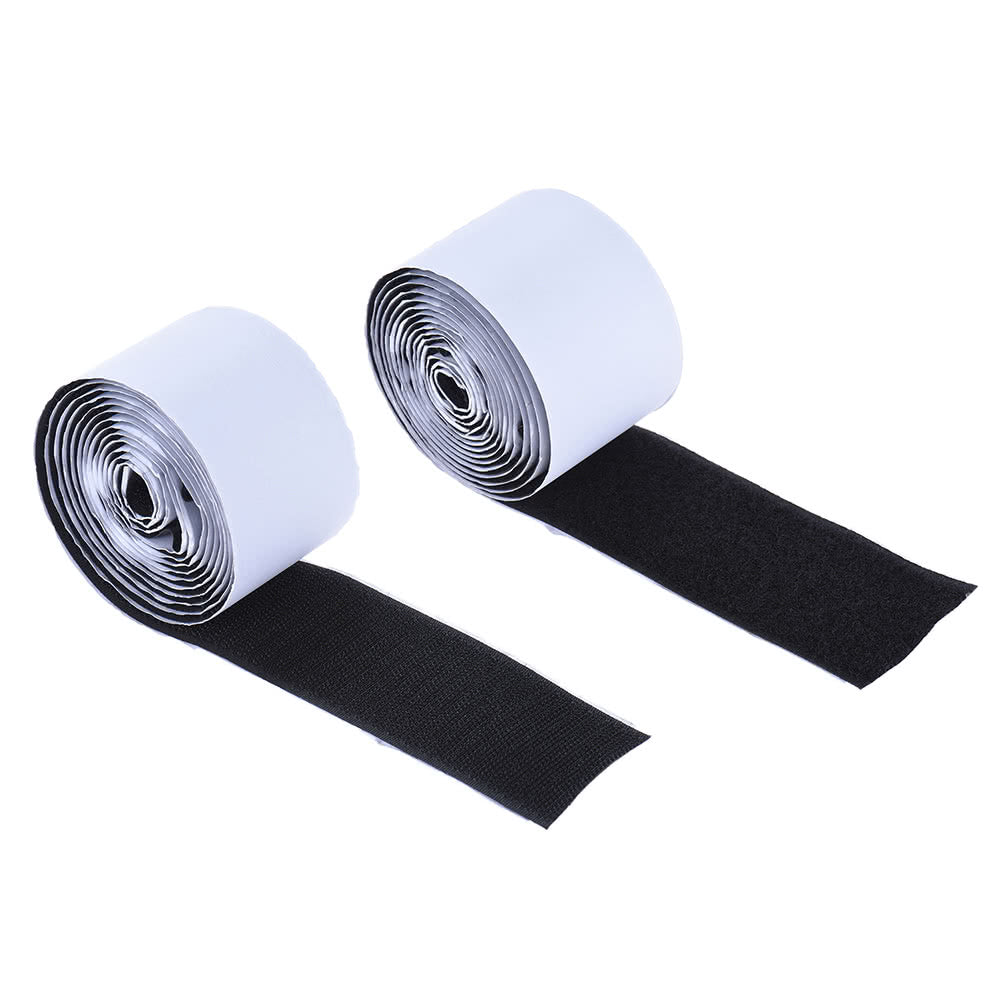Guitar Pedalboard Mounting Tape Fastener - 2M x 5CM, 2-Pack (Hook & Loop)