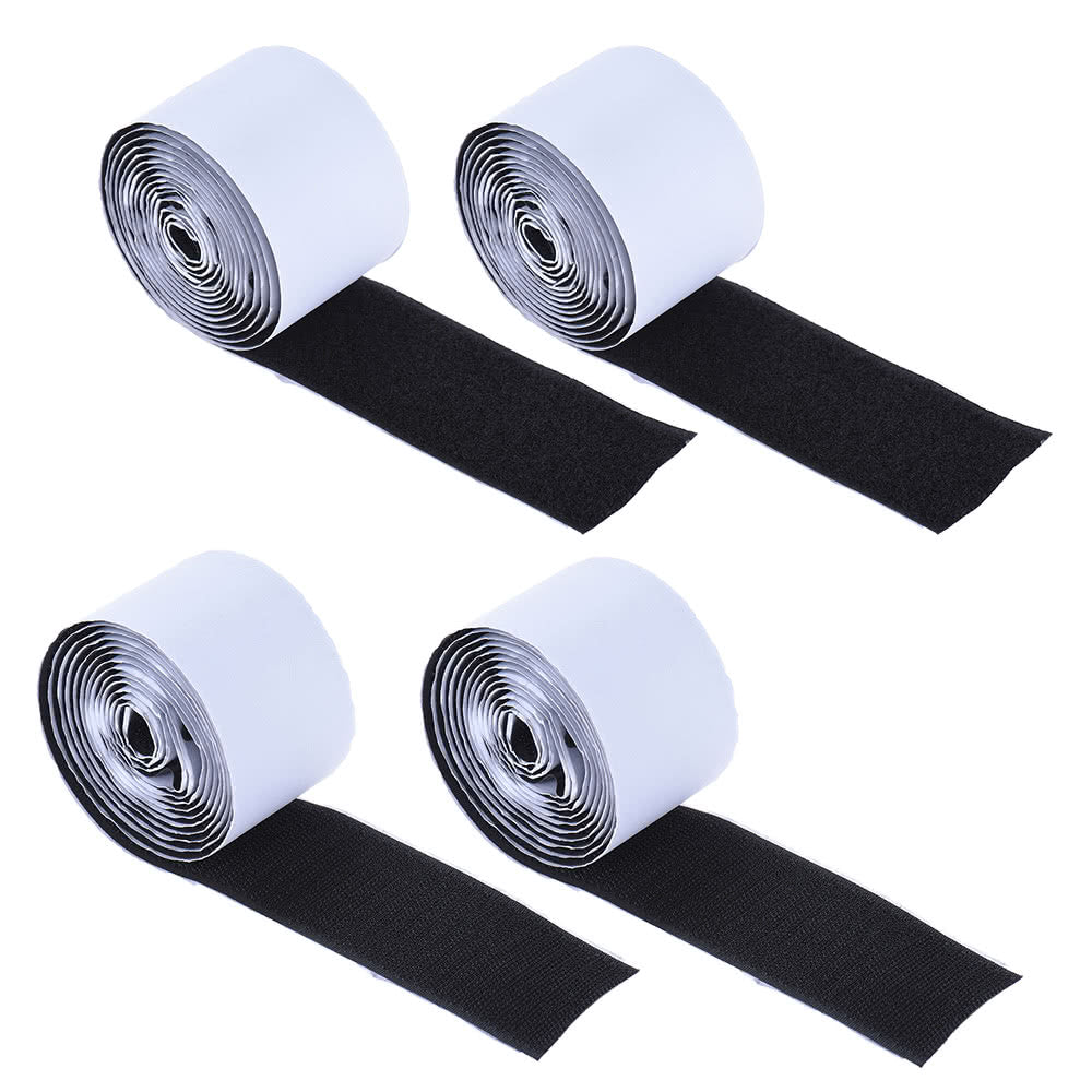 Guitar Pedalboard Mounting Tape Fastener - 2M x 5CM, 2-Pack (Hook & Loop)