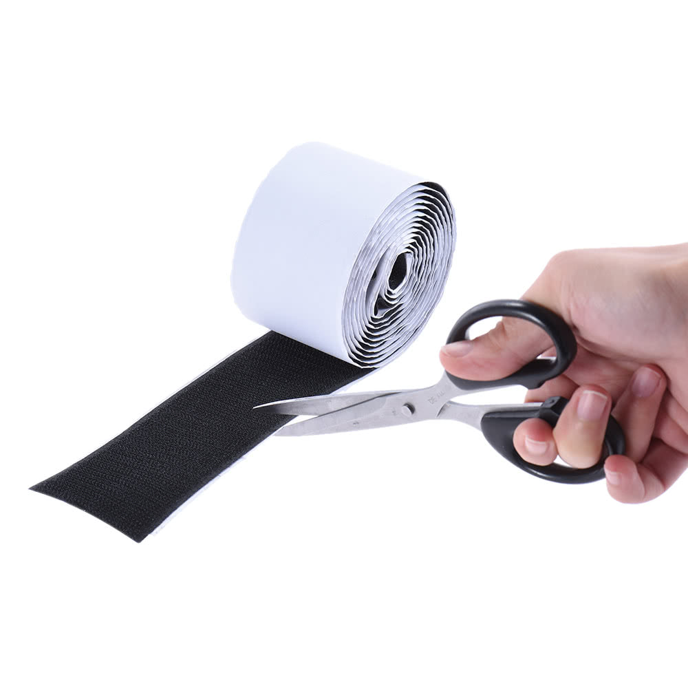 Guitar Pedalboard Mounting Tape Fastener - 2M x 5CM, 2-Pack (Hook & Loop)