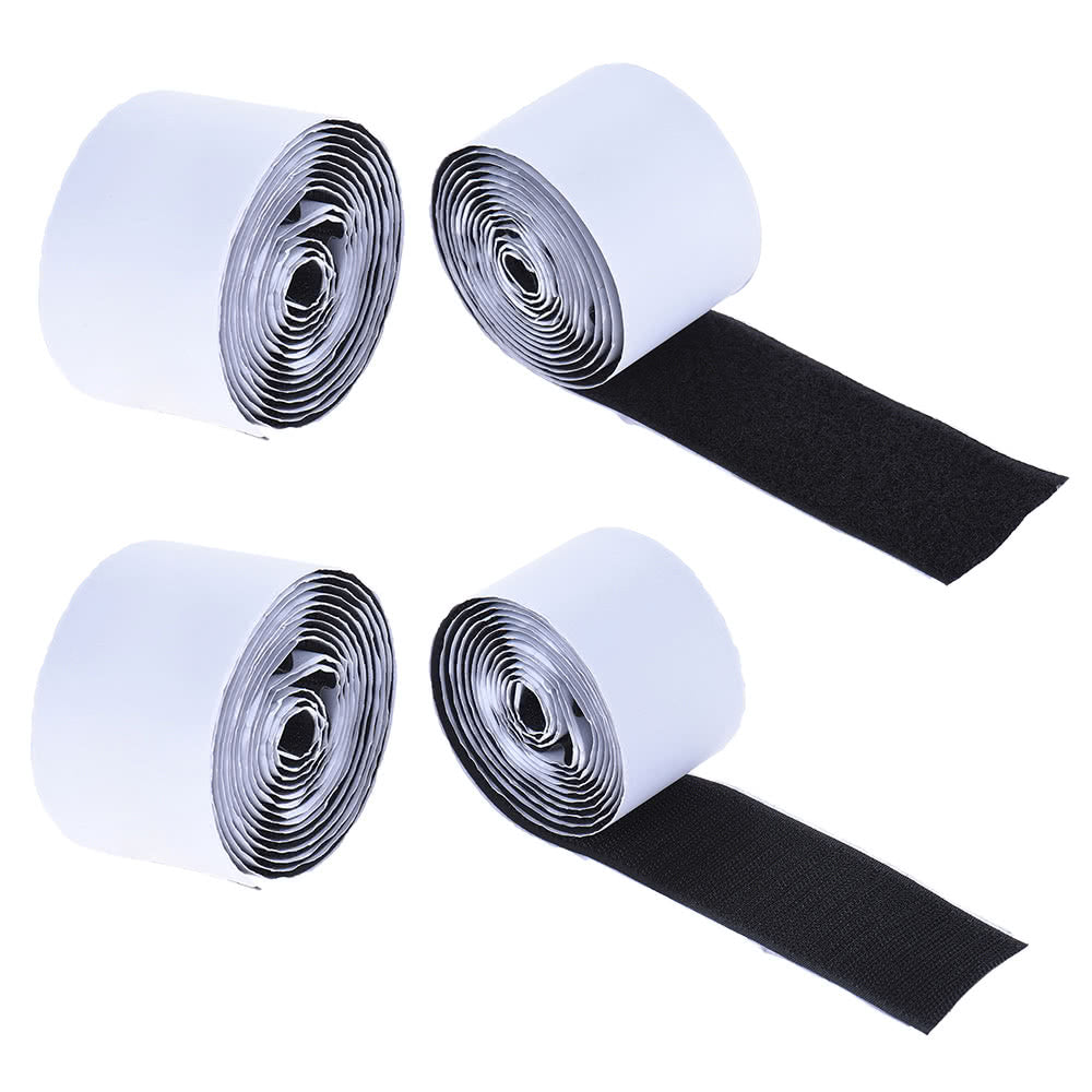 Guitar Pedalboard Mounting Tape Fastener - 2M x 5CM, 2-Pack (Hook & Loop)
